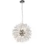 SAIMMAA Crystal Chandeliers Bubble Lights Firework Lights Sputnik Light White Rustic Chandelier for Dining Rooms Living Room Bedroom 9-Lights