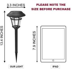 MAGGIFT 12 Pack Solar Pathway Lights Outdoor Solar Garden Lights for Patio, Yard, Driveway