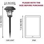 MAGGIFT 12 Pack Solar Pathway Lights Outdoor Solar Garden Lights for Patio, Yard, Driveway