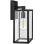CINOTON Outdoor Indoor Wall Sconce, Outdoor Light Fixtures Wall Mount Anti-Rust Matte Black, IP65 Waterproof Outdoor Wall Lantern with Clear Glass Shade, E26 Socket Wall Lamp for Garage, Doorway CINOTON Outdoor Indoor Wall Sconce, Outdoor Light Fixtures Wall Mount Anti-Rust Matte Black, IP65 Waterproof Outdoor Wall Lantern with Clear Glass Shade, E26 Socket Wall Lamp for Garage, Doorway