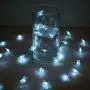 Decorman Sea Turtle Decorative String Lights, 14ft 40 LED 8 Modes Cool White Weatherproof Battery Operated Ocean Theme Lights for Bedrooms Parties Weddings Gardens with Remote and Timer