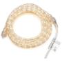 Darice 18’ Long Rope Light Set – 216 Bright Lights for Indoor or Outdoor Use – Flexible Clear Tube Light Makes Decorating Fast and Easy – Connect Up to 16 Sets – 36 Watts, 120V (1 18’ Piece Per Pack)