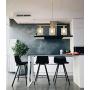 LeeZM Rustic Industrial Chandeliers Modern 3-Light Glass Shades Pendant Lighting Vintage Farmhouse Adjustable Wire Ceiling Light Hanging Lamp for Dining Rooms Bedrooms Living Room Kitchen Island Gold
