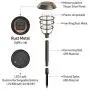 Solar Pathway Lights Outdoor, KOOPER Solar Lights Outdoor, 6 Pack Metal IP65 Waterproof Bright LED Solar Lights for Walkway Garden Yard Patio Decoration, White Light Solar Pathway Lights Outdoor, KOOPER Solar Lights Outdoor, 6 Pack Metal IP65 Waterproof Bright LED Solar Lights for Walkway Garden Yard Patio Decoration, White Light