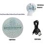 Night Light Abstract Spiral Table Lamp Gifts 3D Lights 3D ecorative Table Lamps for Living Room 16 Colors with Remote Control y2