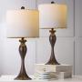 OYEARS Modern Table Lamps Set of 2 for Bedroom 24.25“ Nightstand Lamp for Living Room Bedside Table Lamp with Linen Lamp Shade Brown OYEARS Modern Table Lamps Set of 2 for Bedroom 24.25“ Nightstand Lamp for Living Room Bedside Table Lamp with Linen Lamp Shade Brown