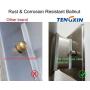 TENGXIN Outdoor Wall Sconce,Up/Down Wall Light,Stainless Steel 304 and Toughened Glass Material,E27,Waterproof,UL Listed.