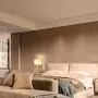 Bedroom Wall Sconce Lights - Modern Wall Lights Fixtures with 1 USB Port, 2 Switches and Fabric Shade, Bedside Wall Reading Lamps for Hotel, Living Room（LED 1W 3000K Included）
