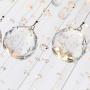 Modern Contemporary Chandelier Rain Drop Helix Fixture Lighting with Crystal Balls for High Foyer Hallway/Living Room … (Diameter 15 Height 40 (inch) (6 Lights)