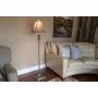 Décor Therapy PL3790 Floor Lamp, Antique Gesso