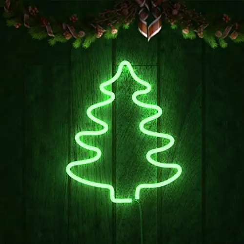 Oxsaml Neon Signs for Wall Decor, 5 FT Neon Lights Led Signs for Bed Room, Flex Led Neon Light Sign Led Lightning Gift Party Room Decoration (Green)