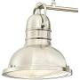 Westinghouse Lighting 6333900 Boswell Three-Light Indoor Chandelier, Brushed Nickel Finish with Prismatic Lens