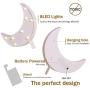 Decorative Crescent Moon Decor Light,Cute LED Nursery Night Lamp Gift-Marquee Moon Sign Wall Decor for Birthday Party,Kids Room, Living Room Decor(White) Decorative Crescent Moon Decor Light,Cute LED Nursery Night Lamp Gift-Marquee Moon Sign Wall Decor for Birthday Party,Kids Room, Living Room Decor(White)