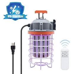 UV-C Temporary Work Light UV-C Light High-Power Cleaner Hanging Portable 80W 800W Equiv 250nm Lamp Good for Living Room Bedroom Household