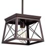 ACLand Pendant Light Fixture 1-Light Ceiling Hanging Lamps for Farmhouse Indoor Kitchen Island Dining Living Room Bar, Oil Rubbed Bronze