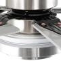 Modern Ceiling Fan with LED Lights, Akronfire 5 ABS Blades Remote Control for Indoor Living Room and Bedroom (56 Inch)