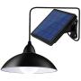 Bemexred Solar Lights Outdoor/Indoor,Remote Control Solar Powered Pendant Lights IP65 Waterproof,Auto On/Off Hanging Shed Lamp Dusk to Dawn for Barn Gazebo Storage Room Balcony Chicken Coop