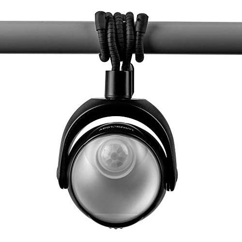 Lumenology Portable LED Motion Sensor Light Provides 148 Lumens with a 13 ft Detectable Range and Flexible Tripod Base with Magnetic Option – Indoor/Outdoor (Black) Lumenology Portable LED Motion Sensor Light Provides 148 Lumens with a 13 ft Detectable Range and Flexible Tripod Base with Magnetic Option – Indoor/Outdoor (Black)