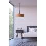 Kenroy Home Casual 3 Light Pendant ,64 Inch Height, 22 Inch Diameter with Brushed Steel Finish