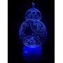 3D Nightlight YOODA for Boys Kids Desk Decor Lamp b8 3D Illusion Desk Table Light for Living Room Decor Kids Birthday Gift