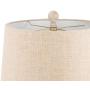 Oneach Table Lamps Set of 2 for Living Room Bedside Desk Lamps Vintage Bedroom Lamps for Study Kids Room Office White Washed 23.5 Inches