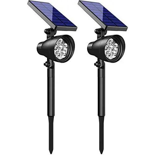 InnoGear 3rd Version 6 LED Solar Lights Outdoor 2-in-1 Solar Spotlights Adjustable Wall Light Landscape Light Security Lighting Auto On/Off for Yard Garden Driveway Porch Walkway Pool Patio, Pack of 2 InnoGear 3rd Version 6 LED Solar Lights Outdoor 2-in-1 Solar Spotlights Adjustable Wall Light Landscape Light Security Lighting Auto On/Off for Yard Garden Driveway Porch Walkway Pool Patio, Pack of 2