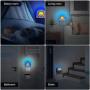 2 Pieces Rainbow Kids LED Night Lights Plug-in Rainbow Night Lights Dusk to Dawn Sensor Nursery Nightlight 0.2 Watt for Children Girls Boys Toddler Bedroom Decoration
