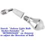 Motion Sensor Light Bulbs, Aukora 12W (100-Watt Equivalent) E26 Motion Activated Dusk to Dawn Security Light Bulb Outdoor/Indoor for Front Door Porch Garage Basement Hallway Closet(Cold White 2 Pack)