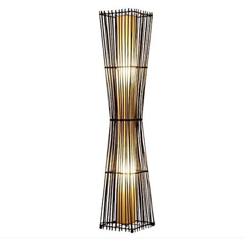 Hmvlw Japanese-Style Floor Lamp Tatami Zen Living Room Bedroom Floor Lamp Lamp Chinese Bamboo Art Antique Decorative Floor Lamp