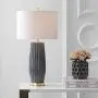 JONATHAN Y JYL5045B Roman 28.5'' Ceramic LED Lamp Contemporary,Transitional,Glam for Bedroom, Living Room, Office, College Dorm, Coffee Table, Bookcase, Gray JONATHAN Y JYL5045B Roman 28.5'' Ceramic LED Lamp Contemporary,Transitional,Glam for Bedroom, Living Room, Office, College Dorm, Coffee Table, Bookcase, Gray