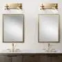 Pathson 2 Light Vintage Wall Sconce, Industrial Bathroom Vanity Light with Globe Glass, Indoor Wall Lamp Fixtures for Hallway Kitchen Bedroom