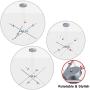 WELAKI Modern Pendant Light, 4 LED Lights, 3000K Warm Light Dimmable, Linear Chandelier Light Fixture for Kitchen, Living Room, Bedroom, Dining Room (48W)