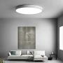 Round Led Ceiling Light Fixtures - 24inch LED Flush Mount Ceiling Light ,48W (260W Equivalent ),2880lm,Dimmable 2800-6800K, 80-90Ra+,ETL List,Wet Location,Panel Lamp Mount Surface