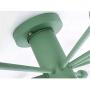 RUNNUP Contemporary Colorful Nordic Semi-Flush Mount Sputnik Ceiling Light 10 Lights Chandelier Light Metal Suspension Light for Kitchen Living Room Dining Room,Green RUNNUP Contemporary Colorful Nordic Semi-Flush Mount Sputnik Ceiling Light 10 Lights Chandelier Light Metal Suspension Light for Kitchen Living Room Dining Room,Green