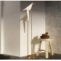 Modern 72inch Floor Lamp Paper Crane Bird Standing Light PVC Lampshade Metal Base Accent Lamps for Bedside Living Dining Study Room Loft