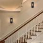 Wall Sconce Set of 2, Matte Black Wall Light Fixtures,Bulb Included,Rustic Wall Sconce Lighting for Living Room,Bedroom,Entryway,Hallway,and Stairway