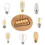 XIPUDA Modern Pendant Light Fixture Farmhouse Kitchen Island Lighting Oil Black and Tinting Rustic Dinning Room Ceiling Chandelier (5-Light)