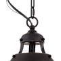 Essex Dyed Bronze Pendant Light 16'' Wide Modern Farmhouse Industrial Rustic Hammered Dome Shade Fixture for Kitchen Island Dining Room - Franklin Iron Works
