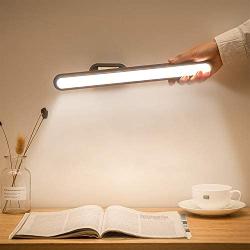 Semdisan Closet Light, LED Strip Light Under Cabinet, Bedside Wall Lamp, Rechargeable Battery Light Bar, Adjustable Dimmable Brightness for Bedroom Kitchen Dorm Wardrobe