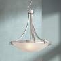 Possini Euro Deco Nickel 20'' Wide Pendant Light Possini Euro Deco Nickel 20'' Wide Pendant Light