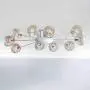 Wired Modern Ceiling Light Flush Mount Fixture Sputnik Chrome 38'' Wide 10-Light Glass Orb for Bedroom Kitchen Living Room Hallway Bathroom - Possini Euro Design