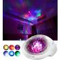 Aurora Night Light , Projector Nightlight Sound Machine with 7 Light Modes , Bluetooth Speaker, 4 Timers and Brightness Adjustable, Projector Noise Machine with Nursery Lamp for Baby, Kids, and Sleep