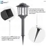 BLUU Aluminum Solar Pathway Lights Solar Lights Outdoor 4 Pack with 3 Kinds Alternative Light Source - High Lumen Automatic Led for Garden, Landscape, Patio, Lawn, Yard, Driveway, Walkway BLUU Aluminum Solar Pathway Lights Solar Lights Outdoor 4 Pack with 3 Kinds Alternative Light Source - High Lumen Automatic Led for Garden, Landscape, Patio, Lawn, Yard, Driveway, Walkway