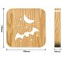 Creative 3D Animal Wooden Desk Lamp, LED Table Light with USB Power Cartton Nightlight Home Bedroom Decor Lamp, Gift for Kids Children Adult Bedroom Living Room Nightstand (Bat) Creative 3D Animal Wooden Desk Lamp, LED Table Light with USB Power Cartton Nightlight Home Bedroom Decor Lamp, Gift for Kids Children Adult Bedroom Living Room Nightstand (Bat)