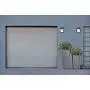 CORAMDEO Commercial & Residential Outdoor Wall Pack Light Fixture, Dusk-to-Dawn Photocell, Wet Location, Built in LED Gives 100W of Light from 12W of Power, Black Cast Aluminum with White PC Lens