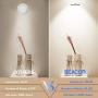 Motion Sensor Light, BEACON Closet Light, Wall Light, Wireless LED Puck Light Stick Anywhere, Battery Operated Lights, Perfect for Staircase, Hallway, Bathroom, Bedroom, Kitchen, Cabinet (Pack of 3)