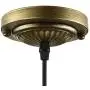 LITFAD Elegant Tiffany Style Pendant Light with Oversize Sunflower Pattern One-Light LED Ceiling Hanging Pendant Lamp Chandelier for Kitchen Island Dining Room Restaurant - A