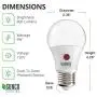 Sunco Lighting 10 Pack A19 LED Bulb with Dusk-to-Dawn, 9W=60W, 800 LM, 3000K Warm White, Auto On/Off Photocell Sensor - UL