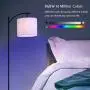 Floor Lamp，LED Smart Light，Dimmable Standing Industrial Arc Lamp,Floor Lamps for Living Room，Office，for Bedrooms 