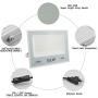 GLW 100W LED Flood Lights,Outdoor Super Bright Security Lights,6000k 10000LM Daylight White with Plug,IP66 Waterproof Outside Work Light for Playground,Garage,Yard and More [2 Pack]